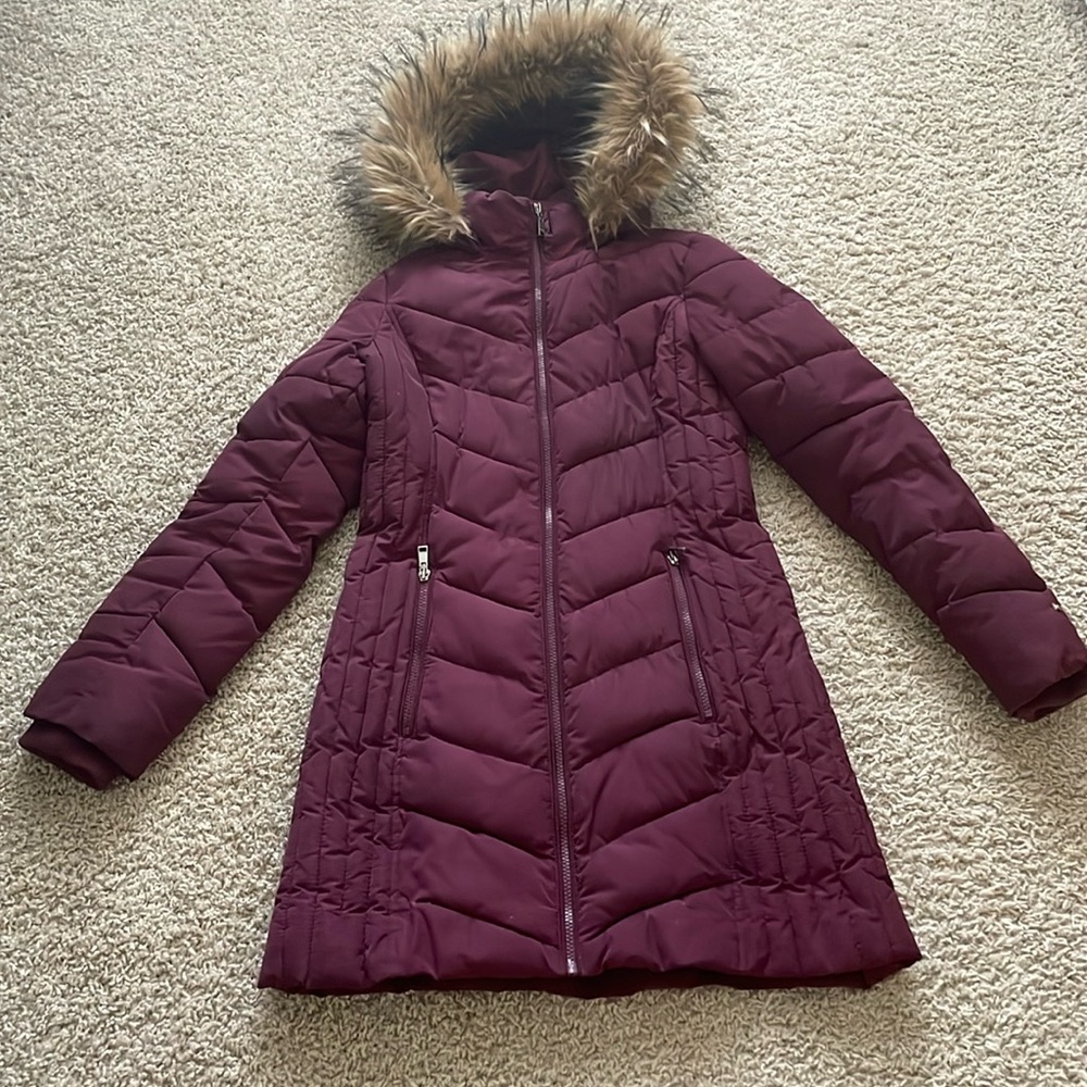 Tommy Hilfiger winter jacket with removable faux fur